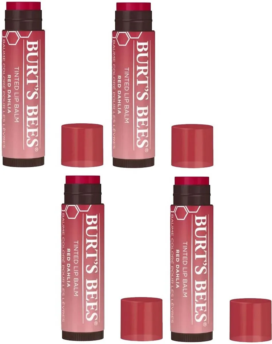 Burt's Bees Tinted Lip Balm Red Dahlia