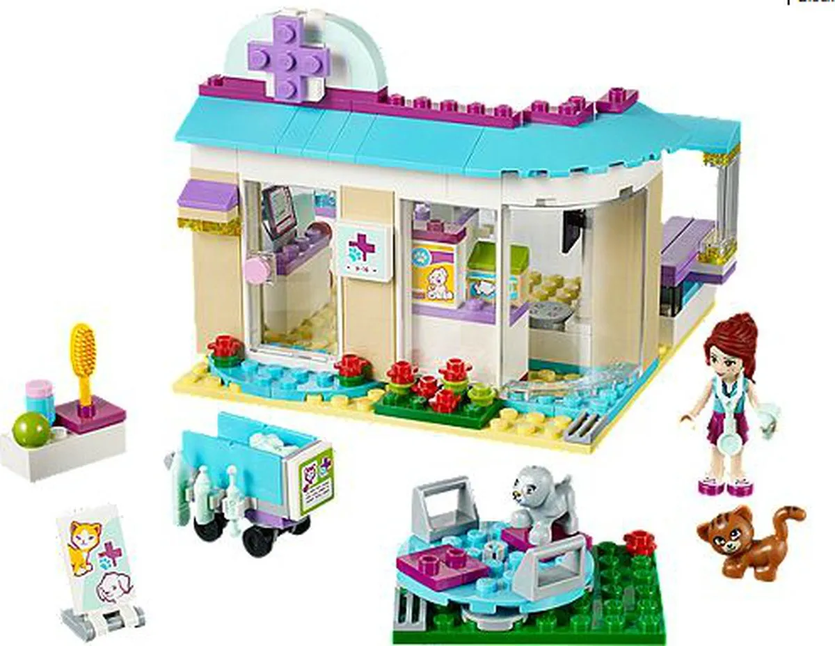 LEGO Friends Dierenambulance 41086 - 89 Stukken