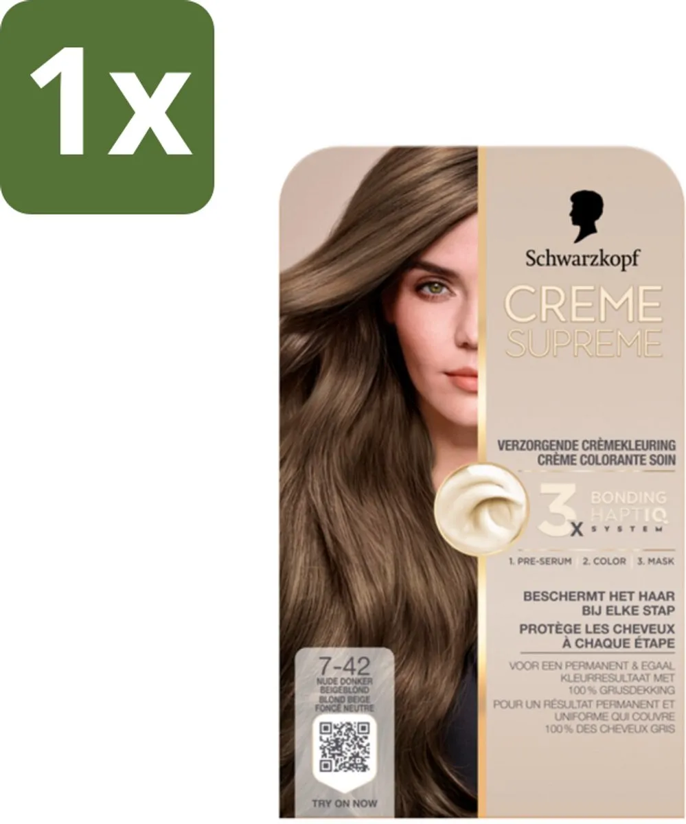 Schwarzkopf Creme Supreme 7-42 Haarkleuring 245g