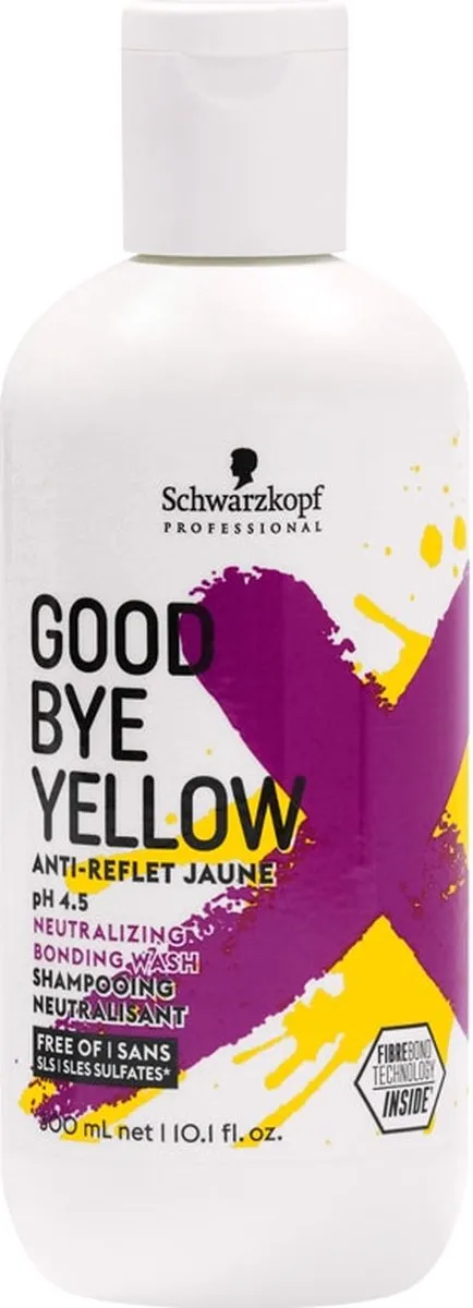 Schwarzkopf Goodbye Yellow Anti-Yellowing Shampoo 300ml