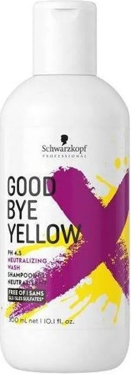 Schwarzkopf Goodbye Yellow Anti-Yellowing Shampoo 300ml
