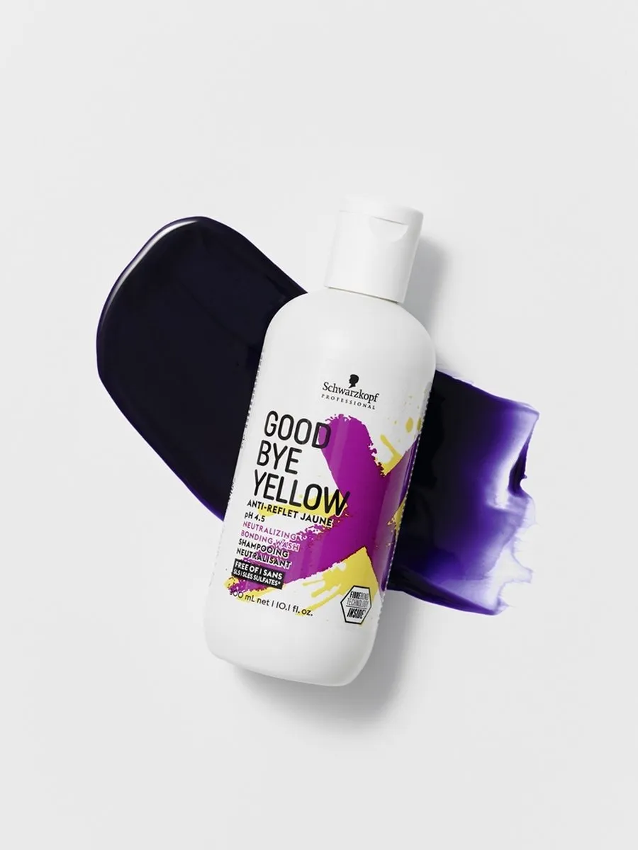 Schwarzkopf Goodbye Yellow Anti-Yellowing Shampoo 300ml
