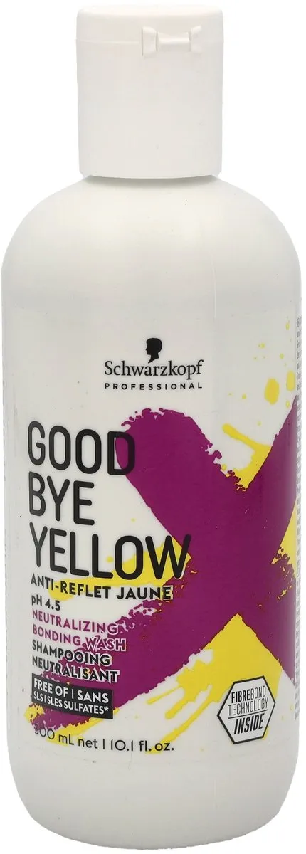 Schwarzkopf Goodbye Yellow Anti-Yellowing Shampoo 300ml