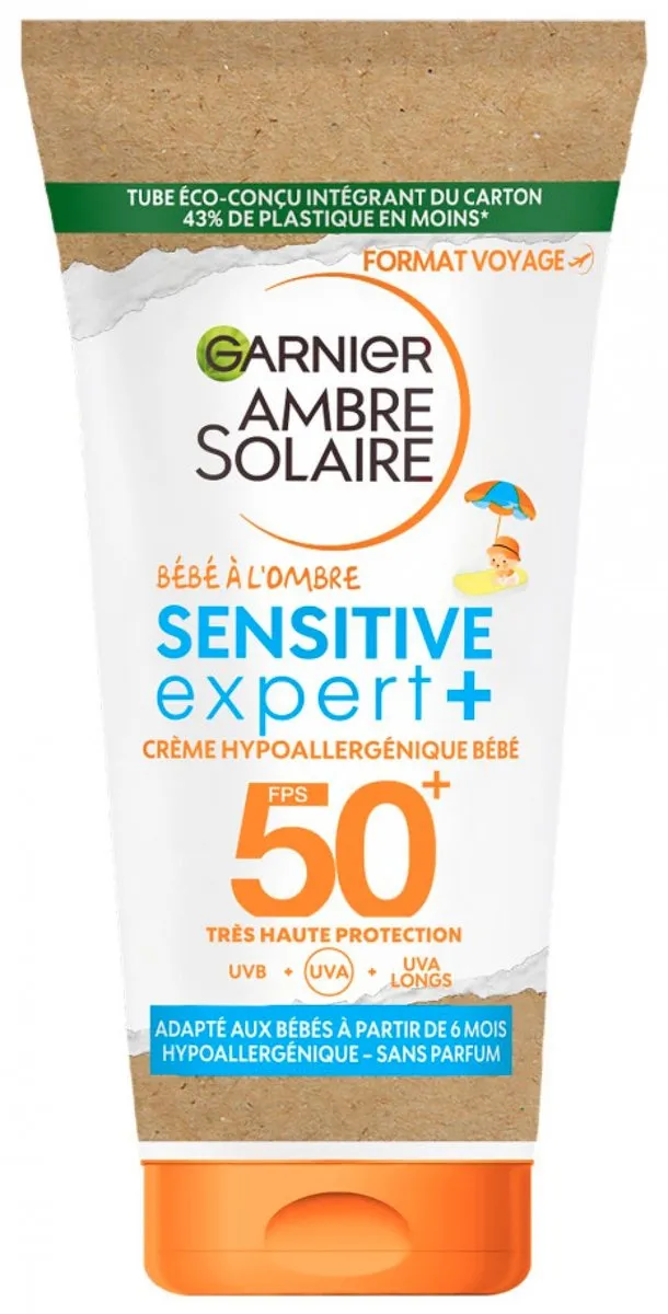 Garnier Ambre Solaire Kids Sensitive Expert Zonnebrandcrème SPF 50+ 50ml