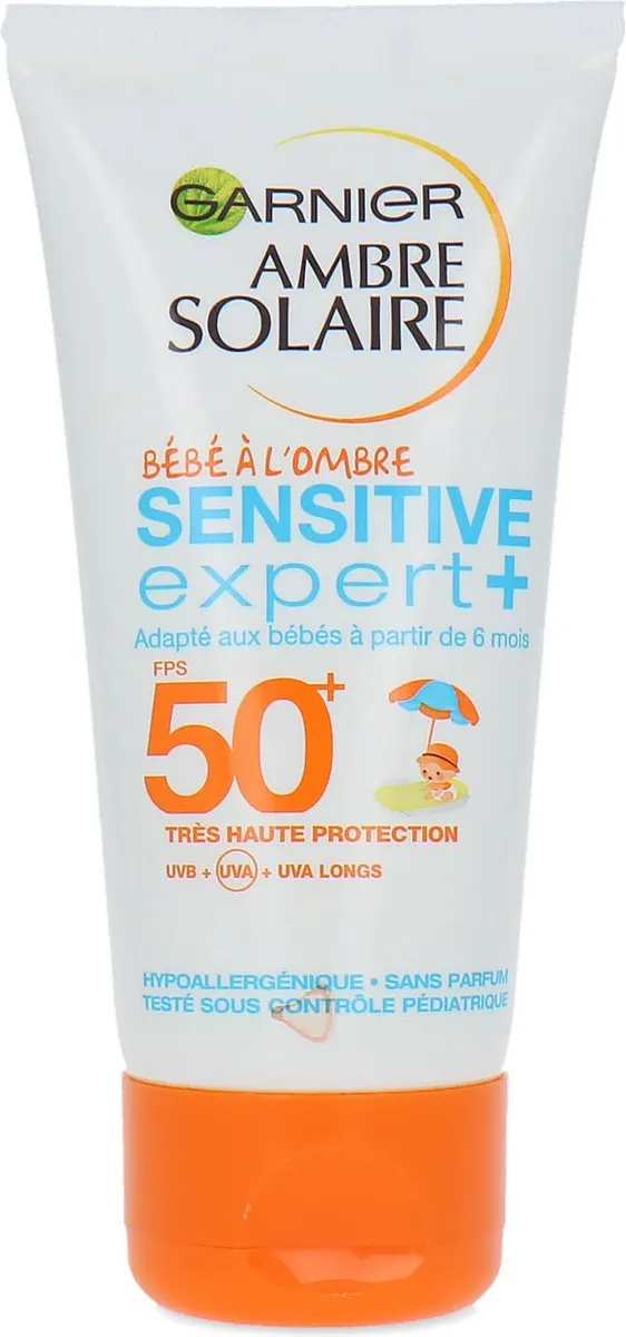Garnier Ambre Solaire Kids Sensitive Expert Zonnebrandcrème SPF 50+ 50ml