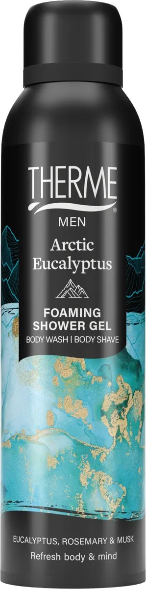 Therme Men Arctic Eucalyptus Douchegel - 3x200ml