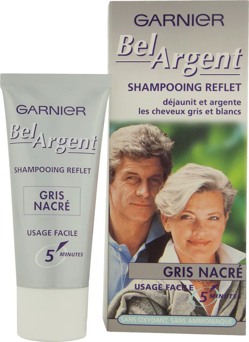 Garnier Bel Argent Neutraliserende Shampoo 40ml - Parelmoer Grijs
