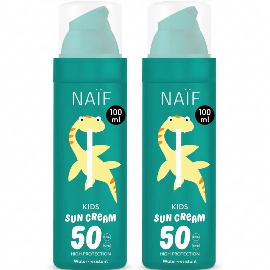 Naïf Kids Zonnemelk SPF50 2x100ml