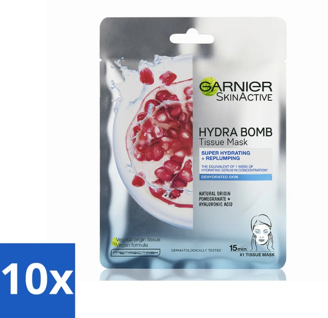 Garnier SkinActive Hydra Bomb Sheet Mask Granaatappel