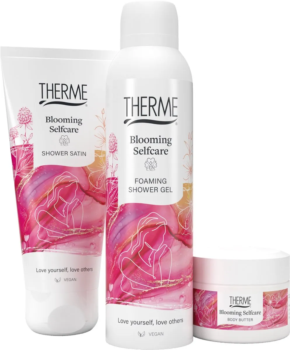 Therme Blooming Selfcare Geschenkset - Douchegel & Bodylotion 475g