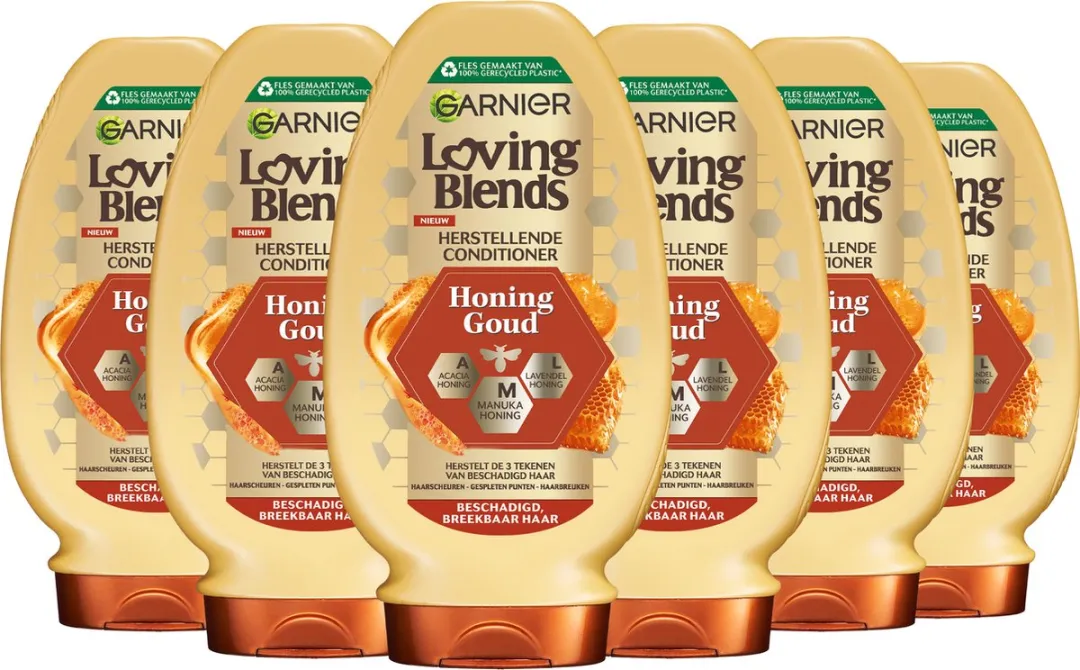 Garnier Loving Blends Honing Goud Conditioner - 6x250ml