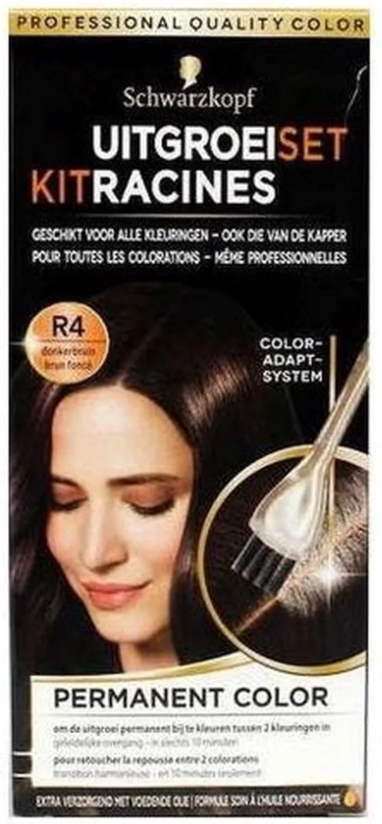 Schwarzkopf UitgroeiSet UitgroeiSet Donkerbruin