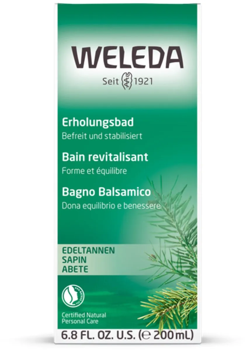 Weleda Zilverspar Verkwikkingsbadmelk 200ml
