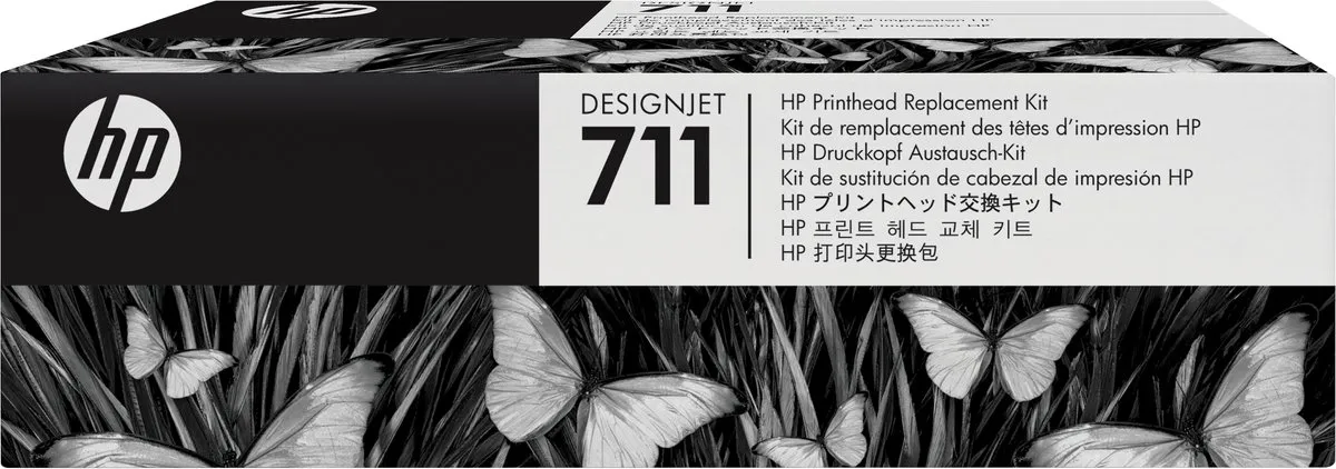 HP 711 DesignJet Printkopvervangingskit C1Q10A - 10.000 Afdrukken