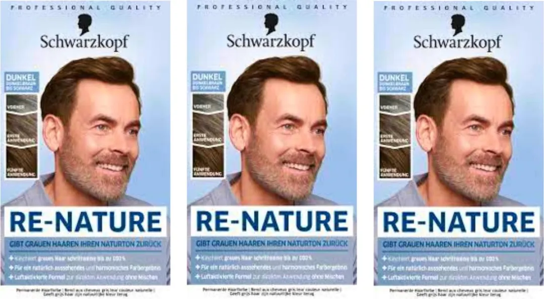 Schwarzkopf Re-Nature Haarverf Heren Donkerbruin