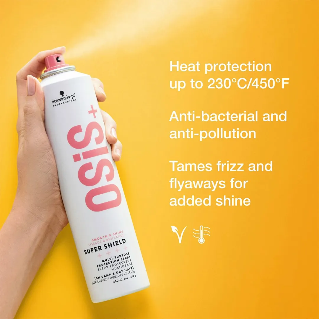 Schwarzkopf OSiS+ Smooth & Shine Super Shield Protection Spray 300ml