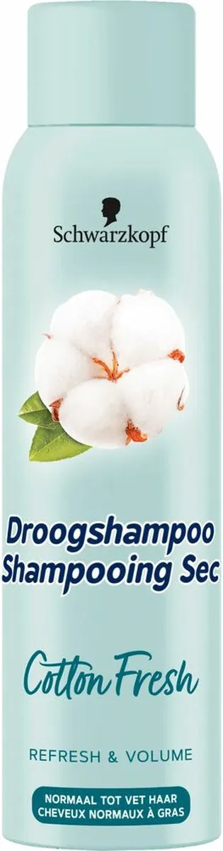 Schwarzkopf Droogshampoo Cotton Fresh 150ml - 6 Stuks