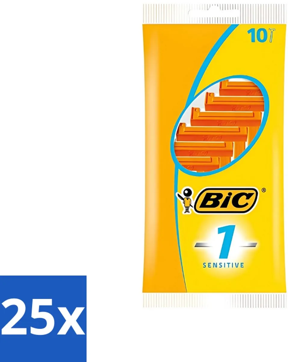 Bic Sensitive Wegwerpscheermesjes 10 Stuks