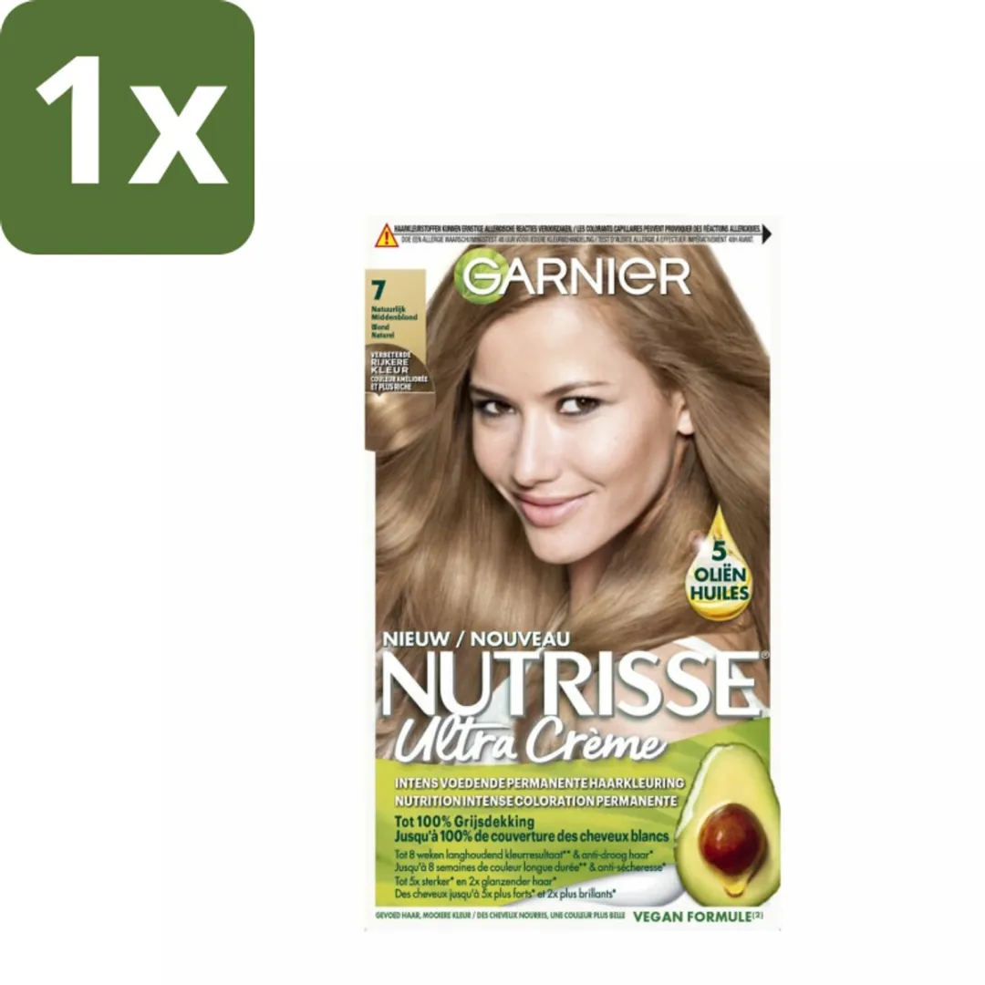 Garnier Nutrisse Ultra Crème Haarkleuring Natuurlijk Blond 824ml
