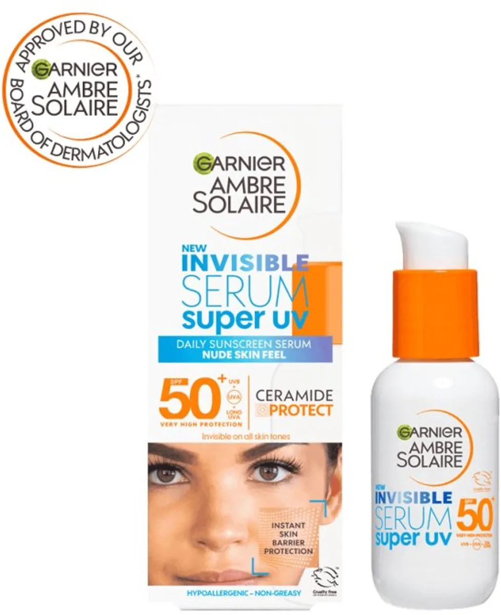Garnier Invisible Super UV Serum SPF50 30ml