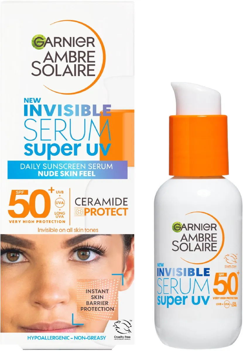 Garnier Invisible Super UV Serum SPF50 30ml