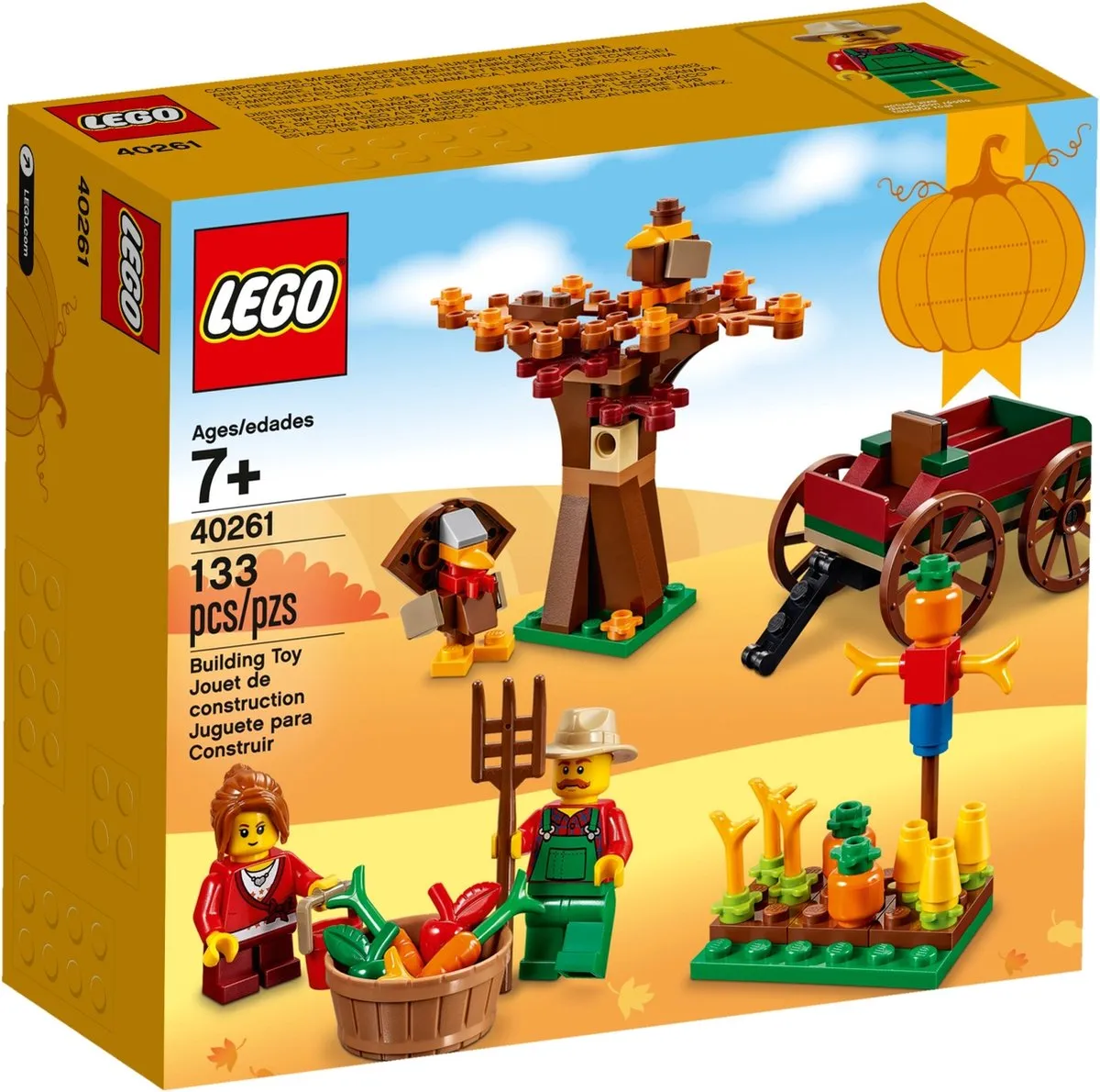 LEGO Thanksgiving Oogst 40261 - 133 Stukken