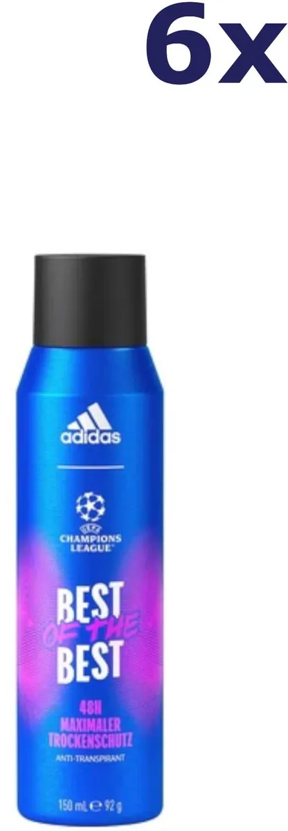 adidas Champions League 48H Dry Protection Deo 150ml