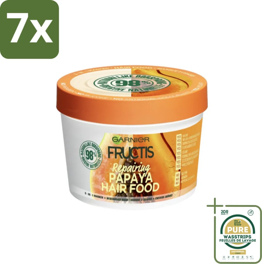 Garnier Fructis Hair Food Papaya Haarmasker 400ml