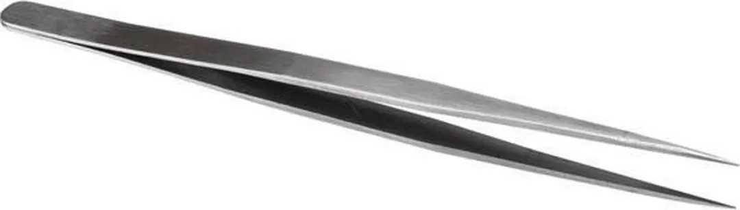 Velleman Precisiepincet, roestvrij staal, lengte 14.1 cm, zilverkleurig