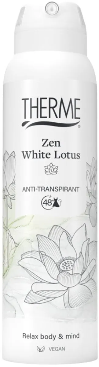 Therme Zen White Lotus Anti-Transpirant 150ml - 3 Stuks