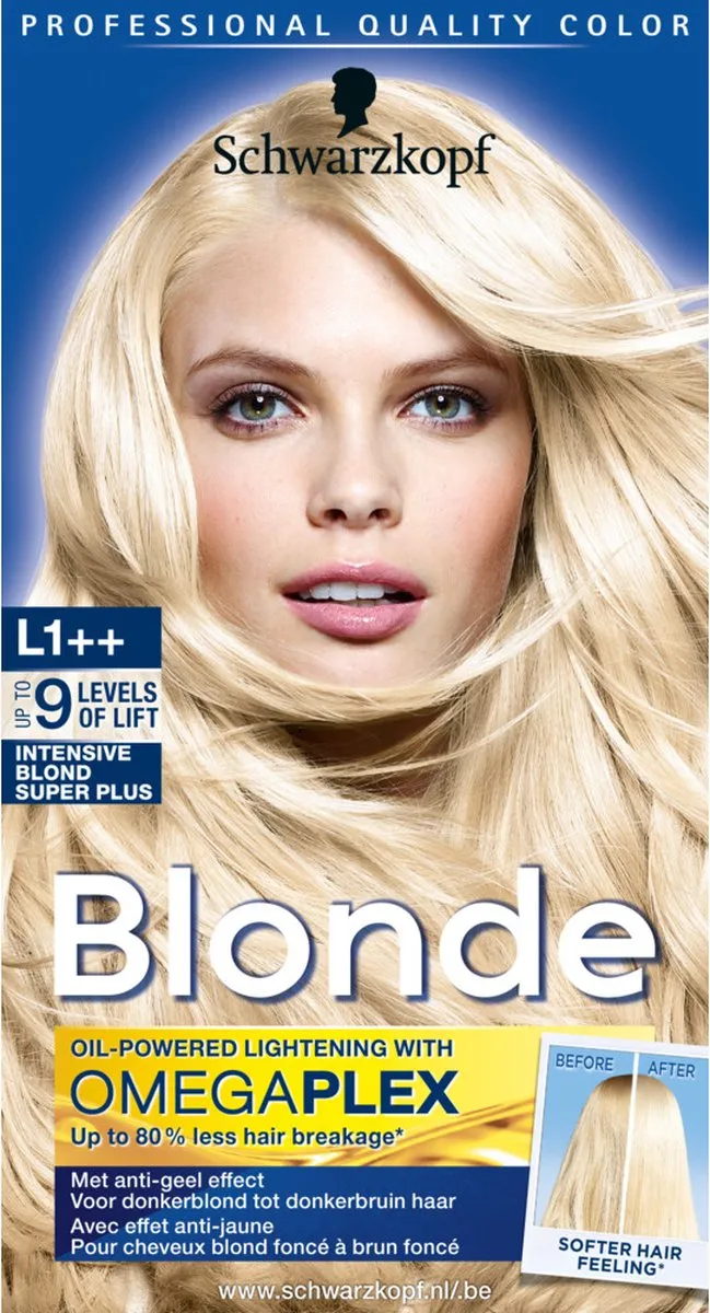 Schwarzkopf Blonde L1++ Intensive Blonde Super Plus Haarverf - 627ml