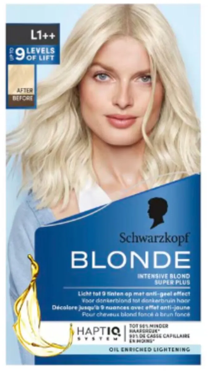 Schwarzkopf Blonde L1++ Intensive Blonde Super Plus Haarverf - 627ml