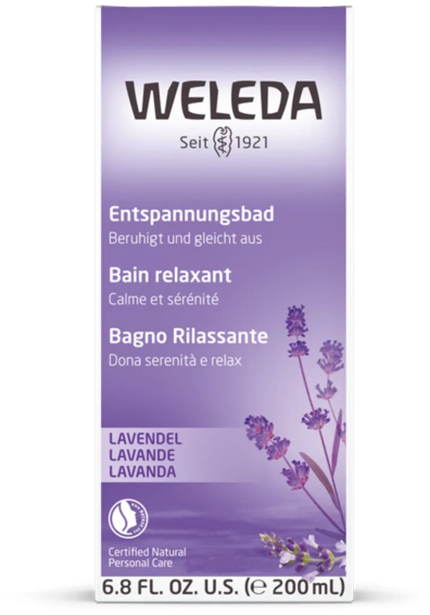 Weleda Lavendel Ontspanningsbadmelk 200ml - 24 Stuks