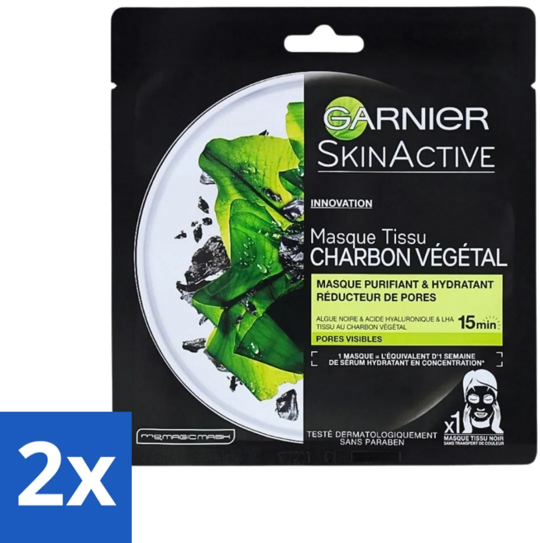 Garnier SkinActive Charcoal Gezichtsmasker