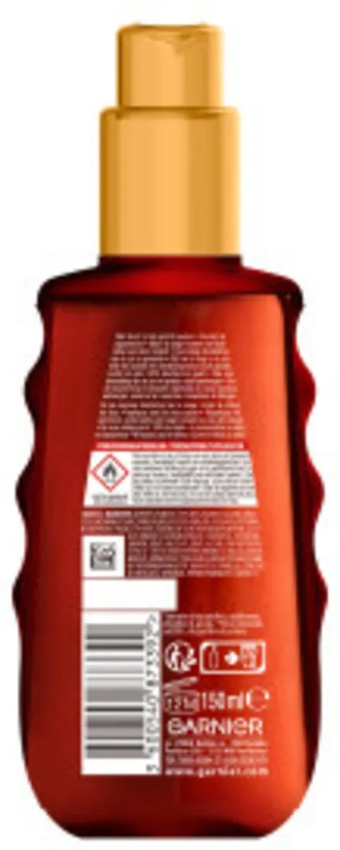Garnier Ambre Solaire Ideal Bronze Zonneolie SPF 15 - 300ml (2x150ml)