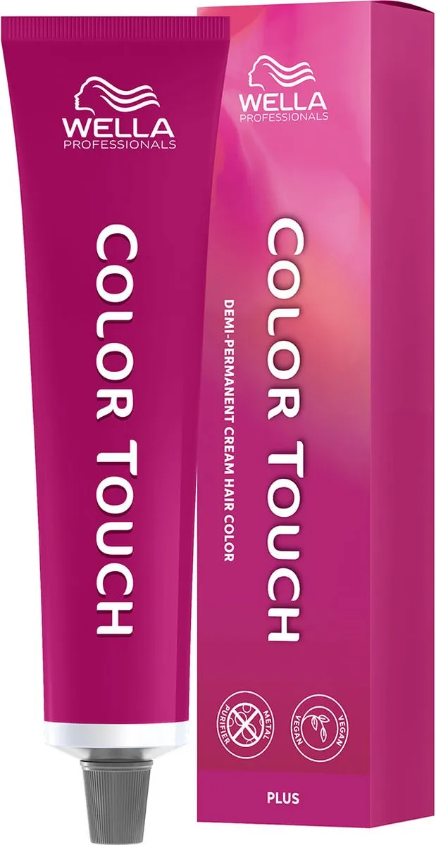 Wella Professionals Color Touch Plus 66/07 Donkerblond Intensief Natuur Bruin 60ml - Zwart