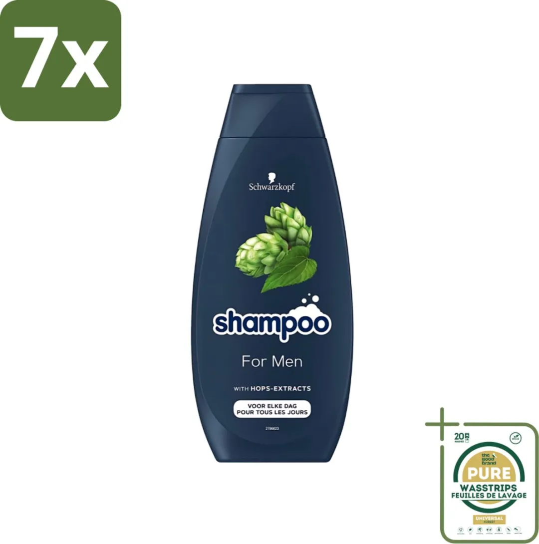 Schwarzkopf For Men Shampoo Hop Extract 2800ml