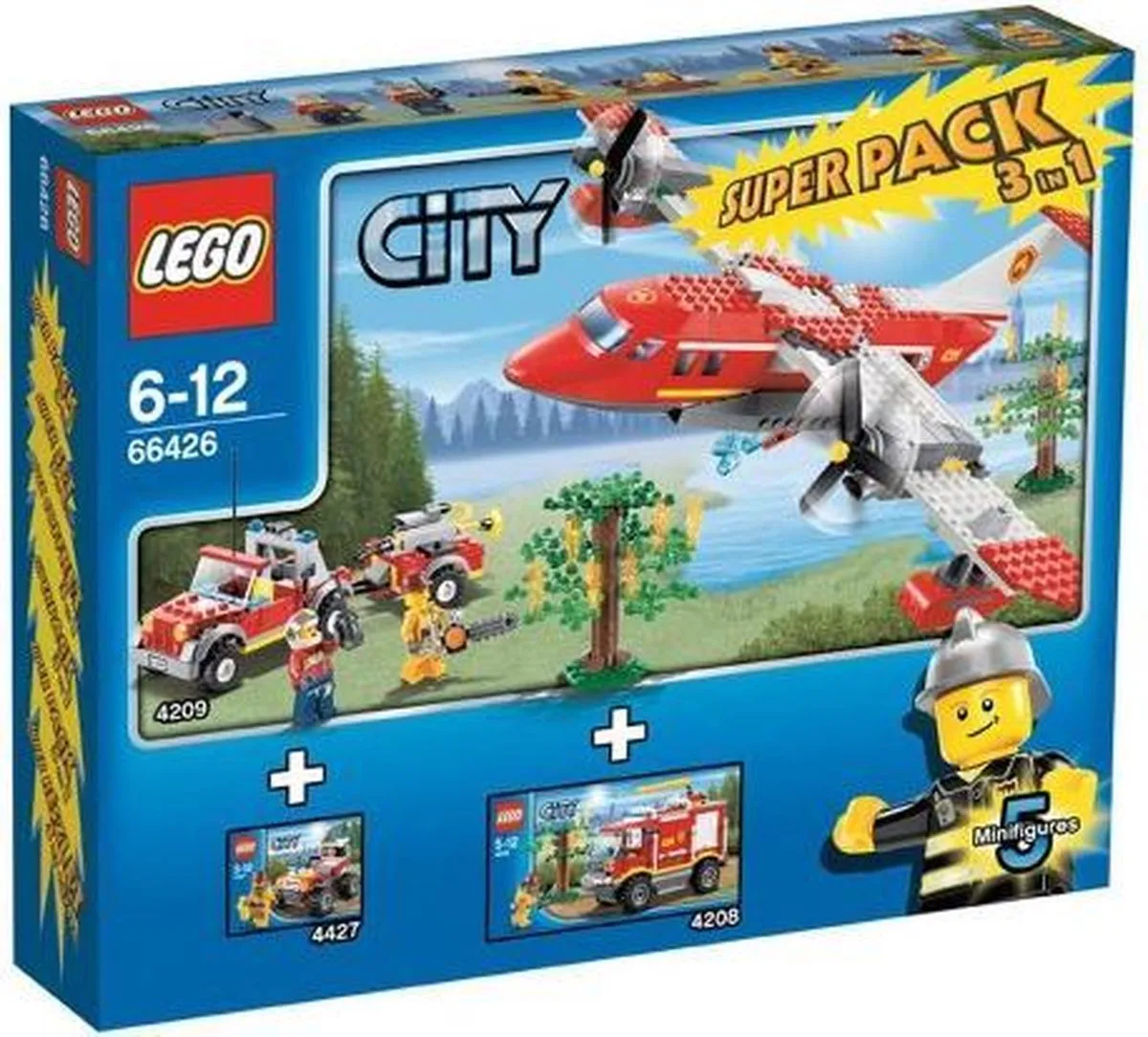 LEGO City Brandweer Superpack 66426
