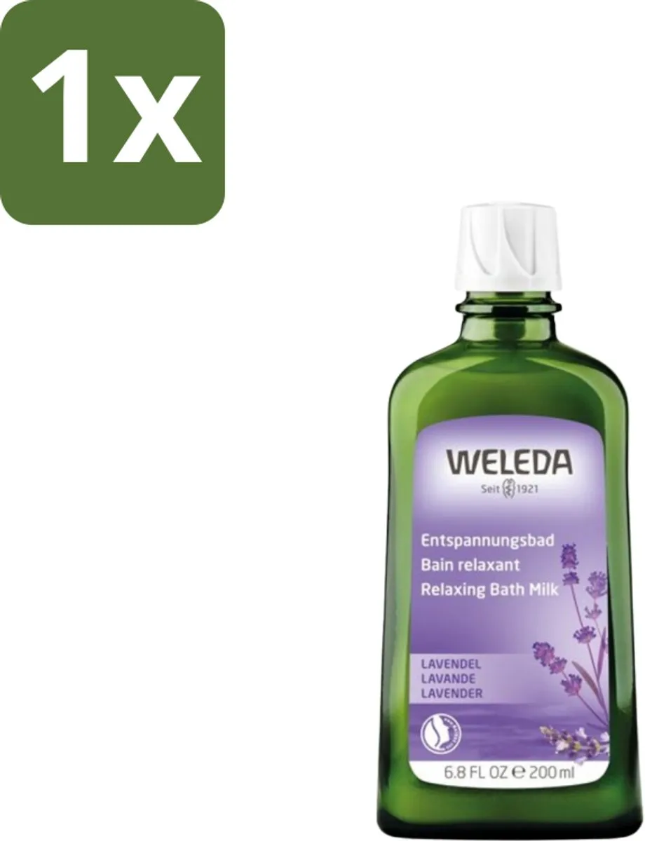 Weleda Ontspanningsbadmelk Lavendel 200ml