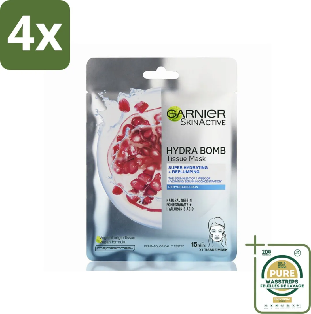 Garnier SkinActive Hydra Bomb Sheet Mask Granaatappel