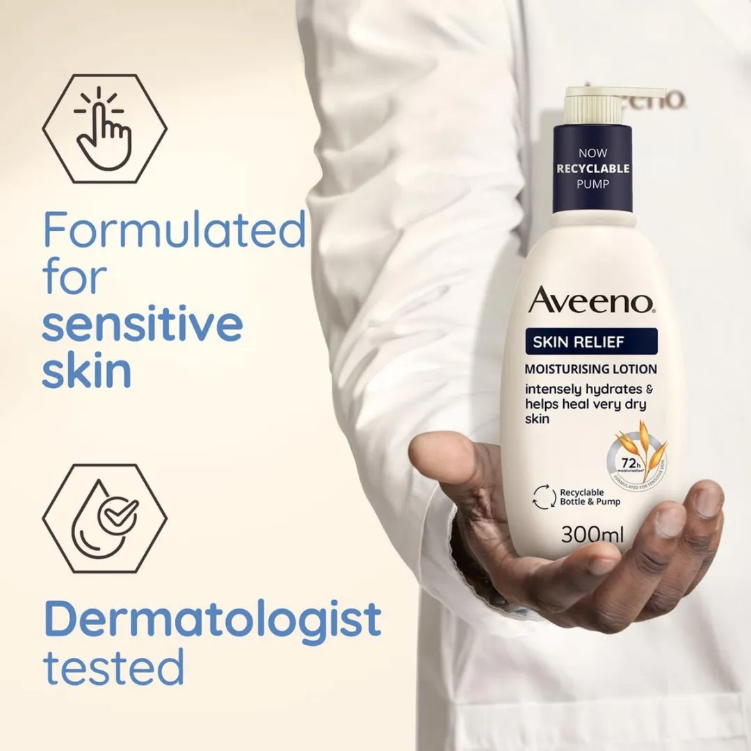 Aveeno Skin Relief Hydraterende Lotion 300ml - afbeelding 6 van 6