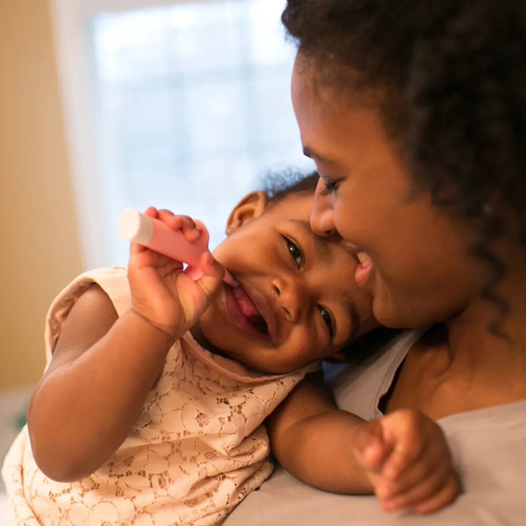 Dr. Brown's Baby's Tandenborstel - Olifant - Roze