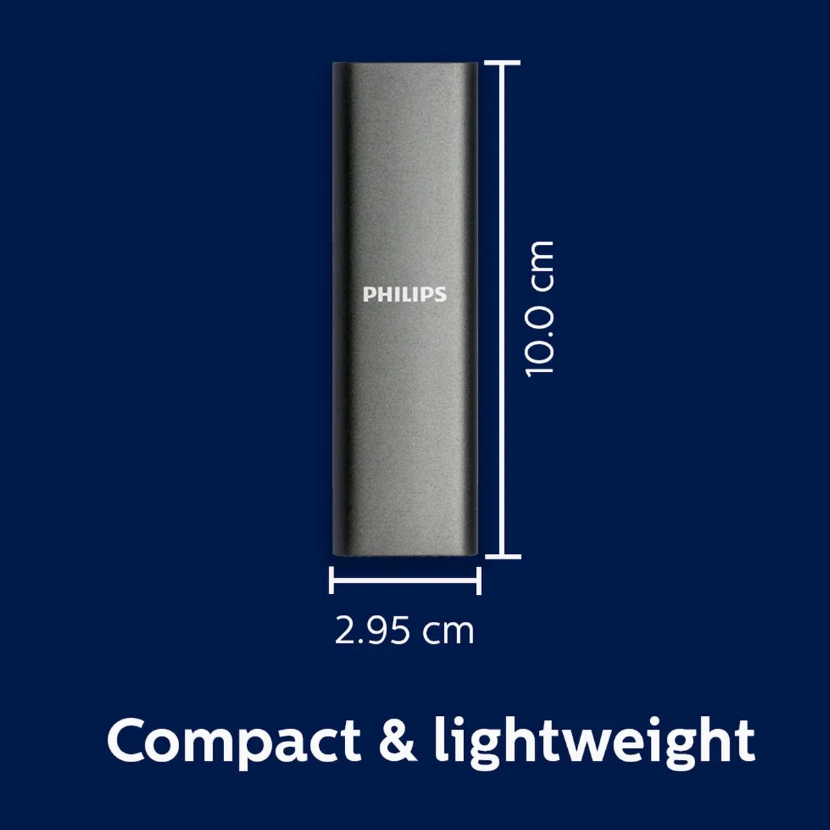 Philips FM01SS030P/00 Portable SSD 1TB - Zwart