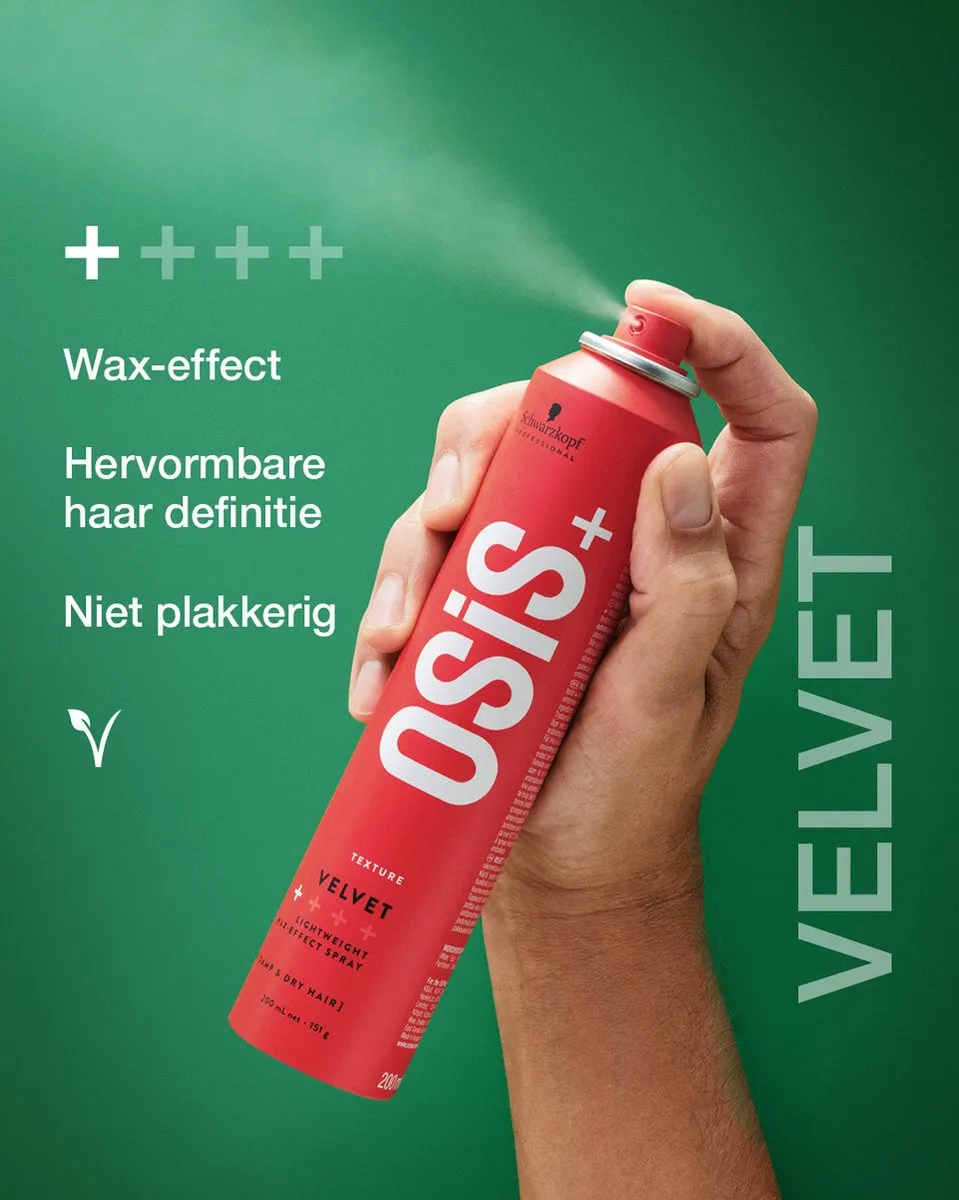 Schwarzkopf OSiS+ Texture Velvet Wax-Effect Spray 200ml