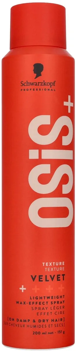 Schwarzkopf OSiS+ Texture Velvet Wax-Effect Spray 200ml