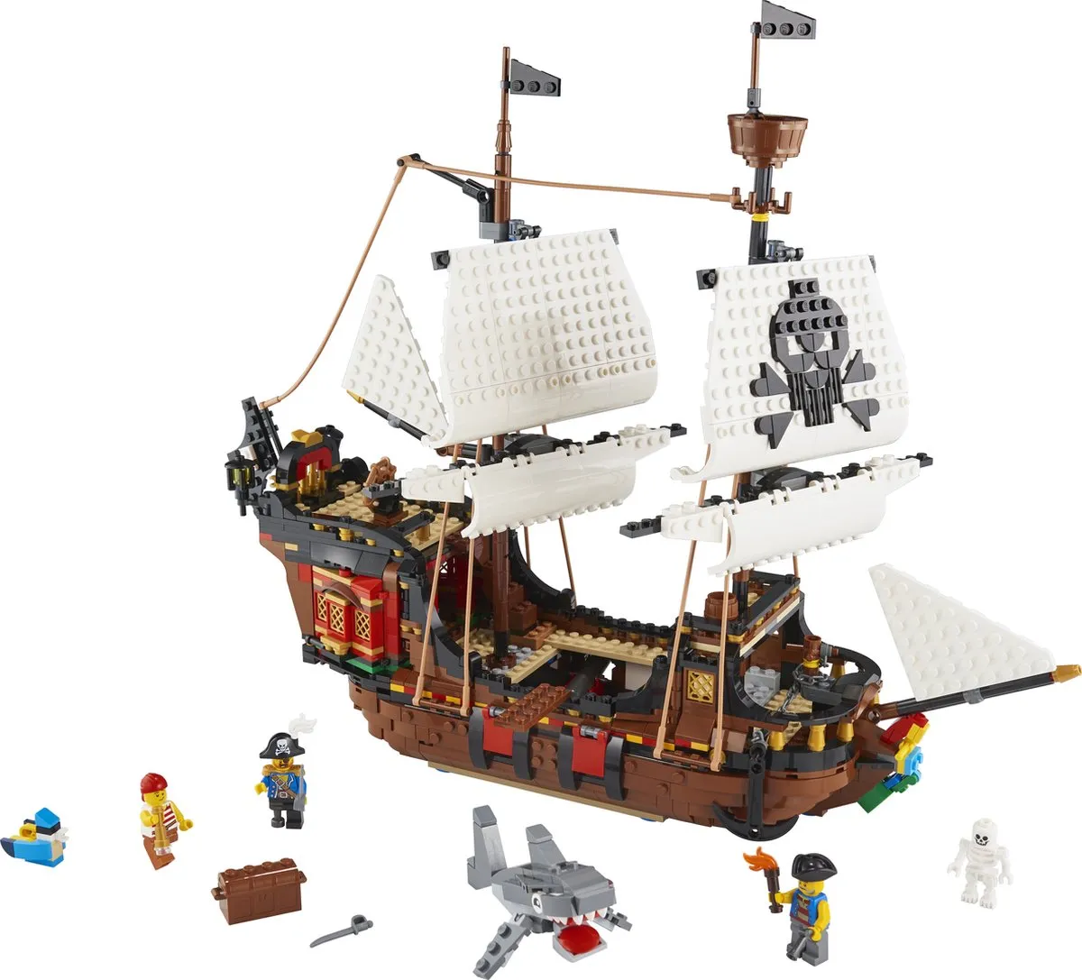 LEGO Creator Piratenschip 31109 - 1264 Stukken