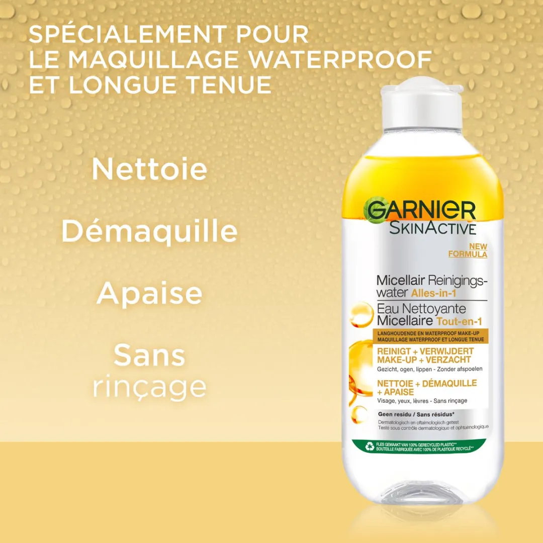 Garnier SkinActive Micellair Reinigingswater in Olie 400ml