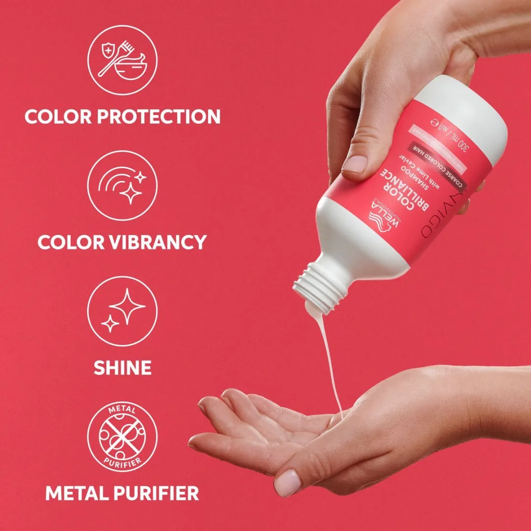 Wella Invigo Color Brilliance Shampoo 300ml - 5 Stuks