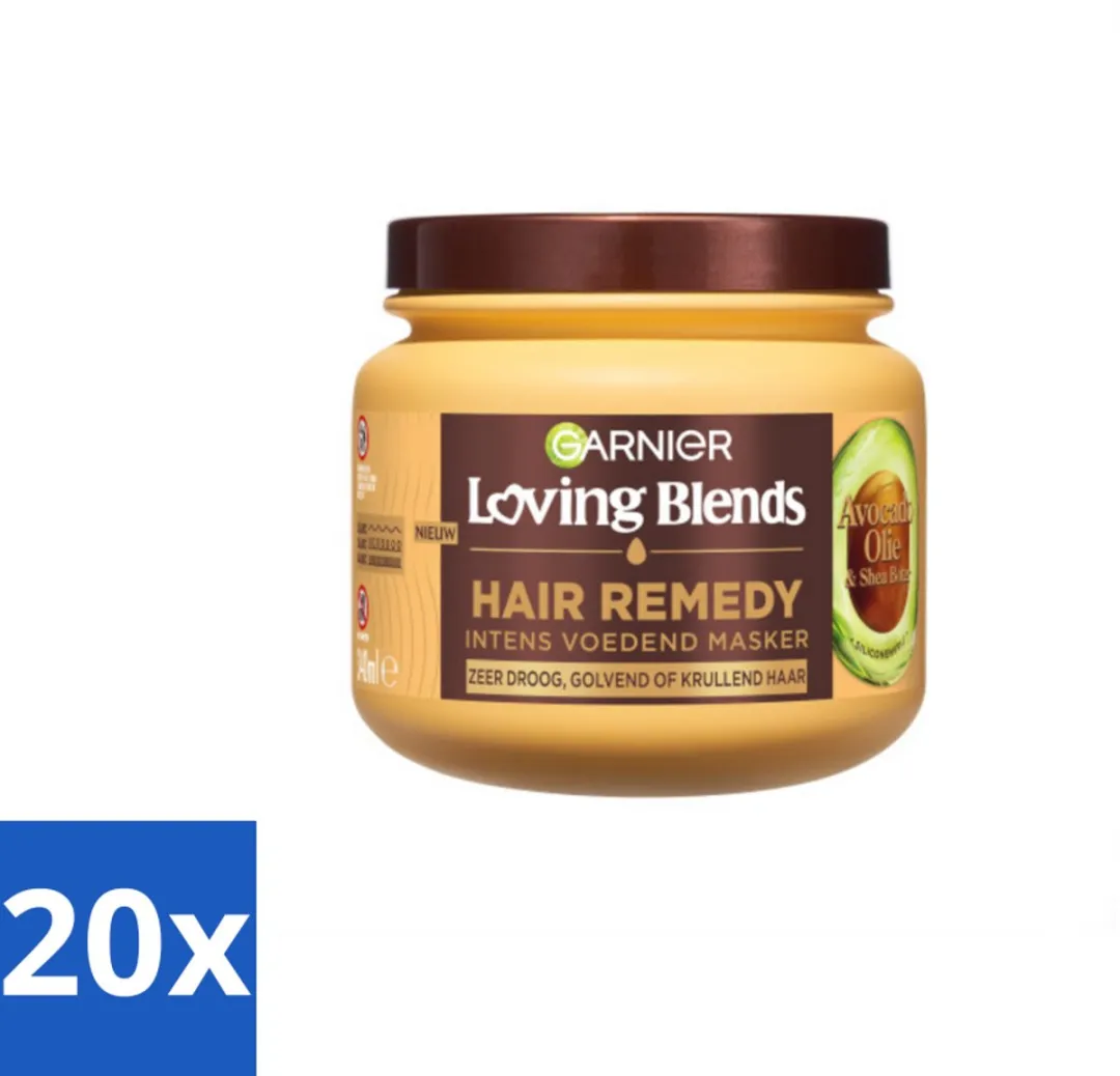 Garnier Loving Blends Haarmasker Avocado Olie & Shea Boter 340ml
