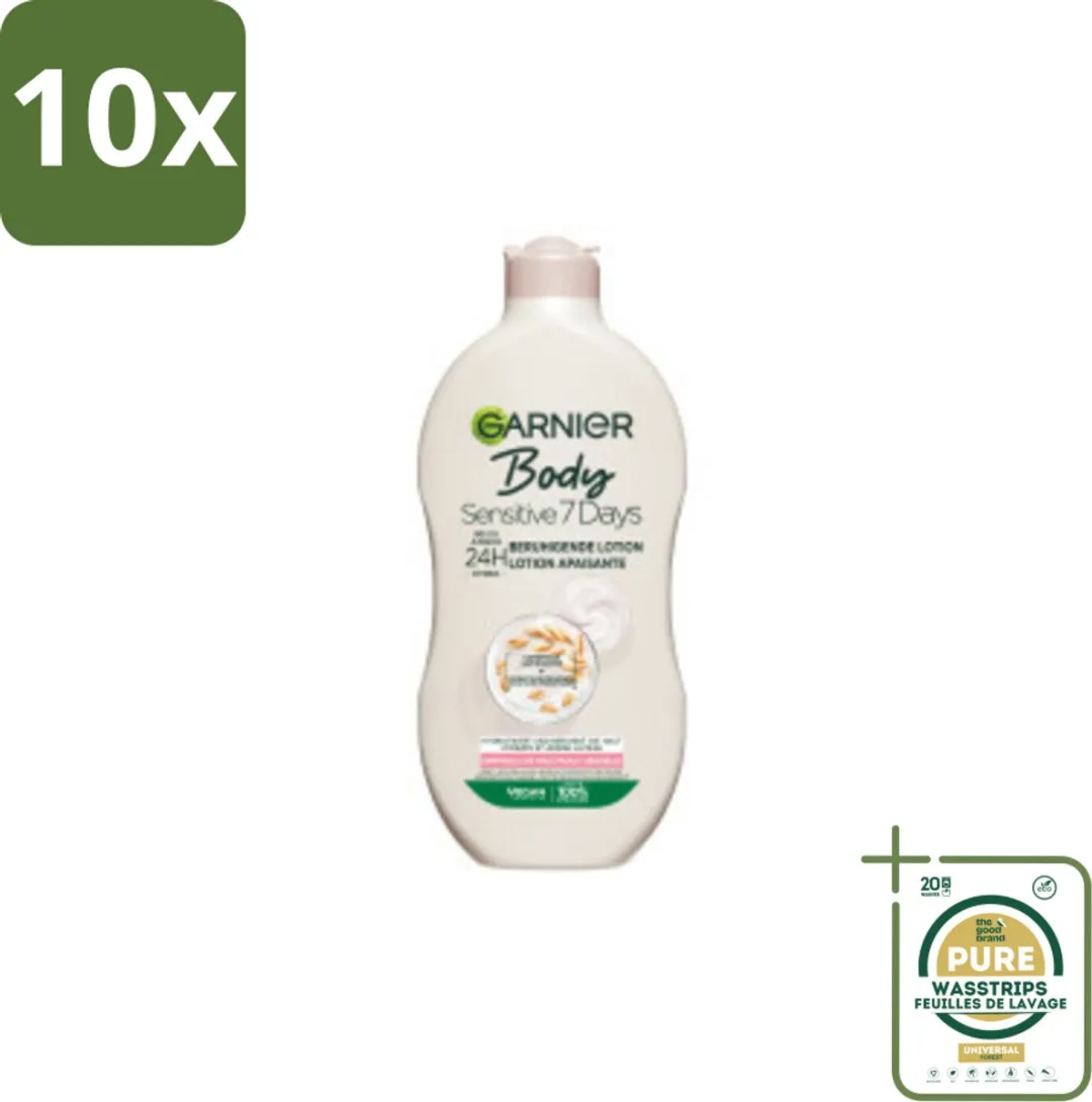 Garnier Bodylotion Sensitive 7 Days Havermelk & Probiotica 400ml